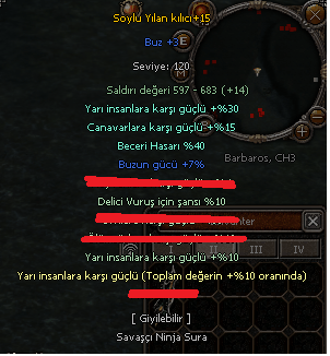 +15 YILAN KILICI ELİT (50 YARI 40 BEC)