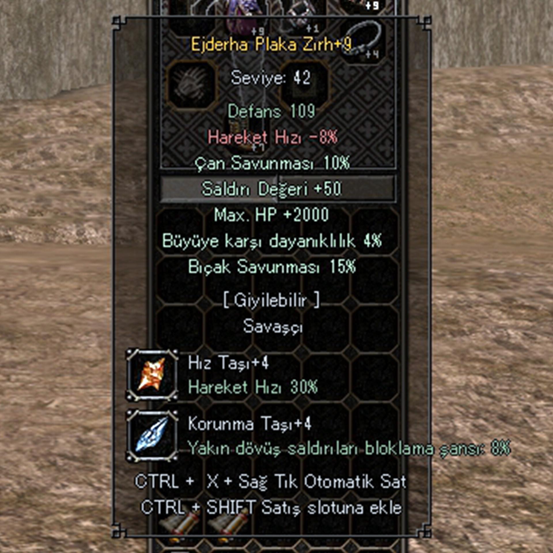 +9 EJDERHA PLAKA ZIRH