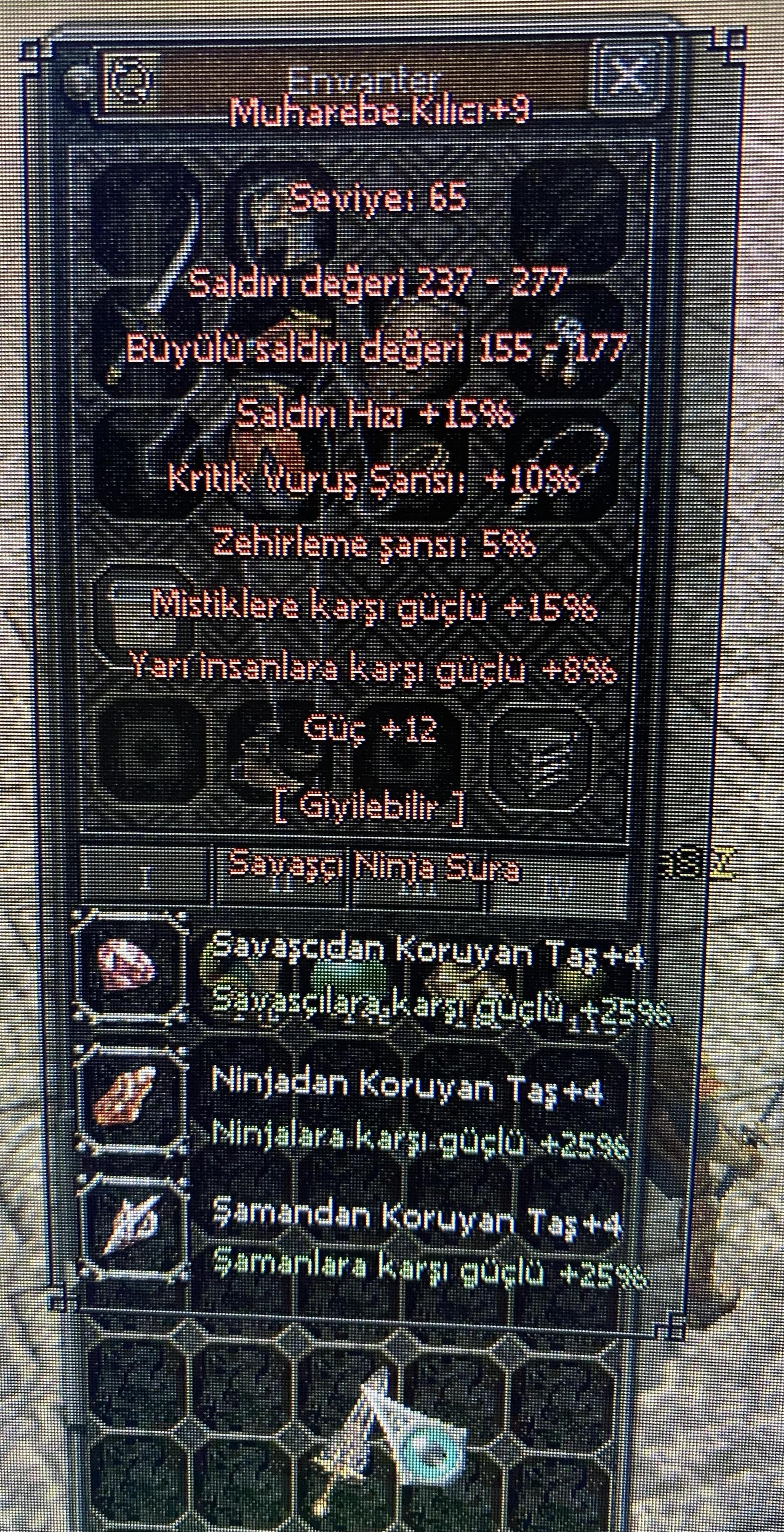 9 muho 12 güç 8 yarı 10 kırıtık 5 zehir