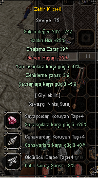 +8 zehir kılıcı vs lik !!!!