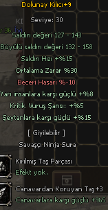 30 ORT 10 YARI 5 KRKTK DOLU