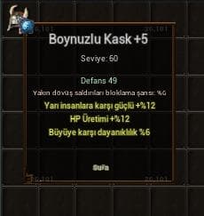 +5 KASK 12 YARI 12 HP