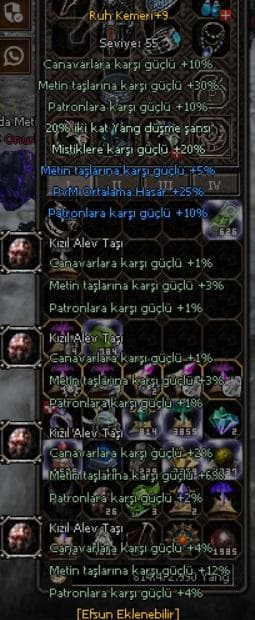 +9 5 EFSUN PERMA CEVHERLİ RUH KEMERİ