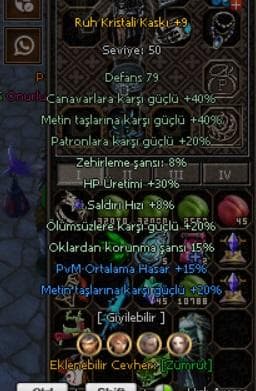 +9 PVM@METİNLİ RUH KASKI