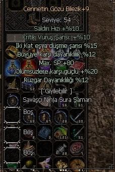 +9 CENNET BİLEZİK VE +9 CENNET KOLYE