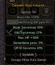 +6 cennet kolye düzgün teklıf ver