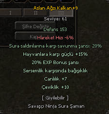 +9 ASLAN AGZI KALKAN