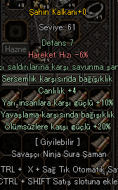10 YARI SERSEM 4 CANLILIK 20 ÖLÜMSÜZ YAVAŞLAMA BAĞIŞIKLIK ŞAHİN KALKAN