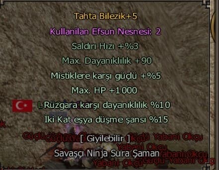 50LEVEL KESKİNLİK İTEMLİ