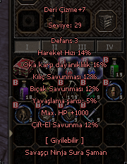 +7 DERİ ÇİZME (1000HP-KILIÇ-ÇİFTEL-BIÇAK 12'Lİ)