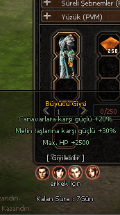 İstediğiniz Büyücü Fİşi 120TL