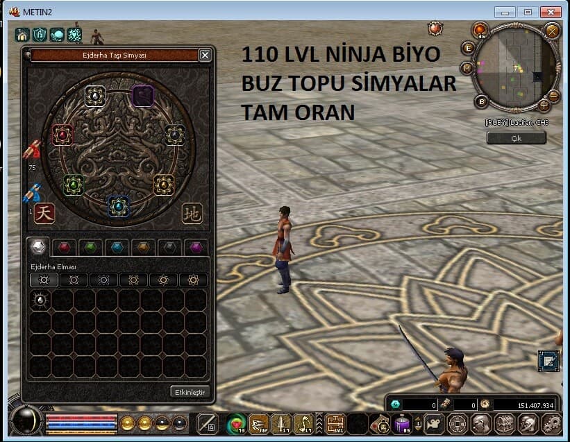 LUCİFER DE 110 LVL NİNJA + DANDANAKAN VS GİRİŞ MEVCUT