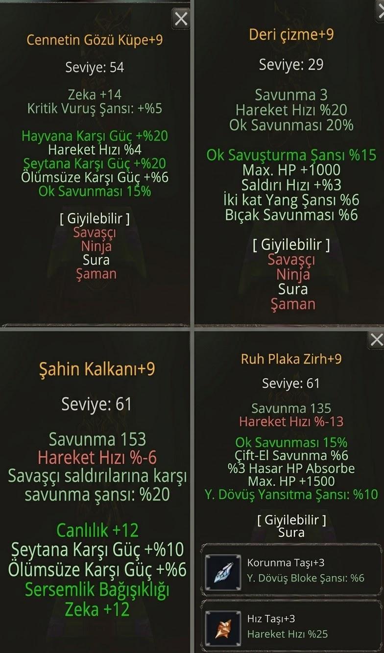 SÜRGÜNLÜK POT BASMADAN DEVİRECEK İTEMLER TOPLU SATILIR!