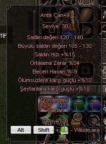 +9 Antik Çan 34 ORT