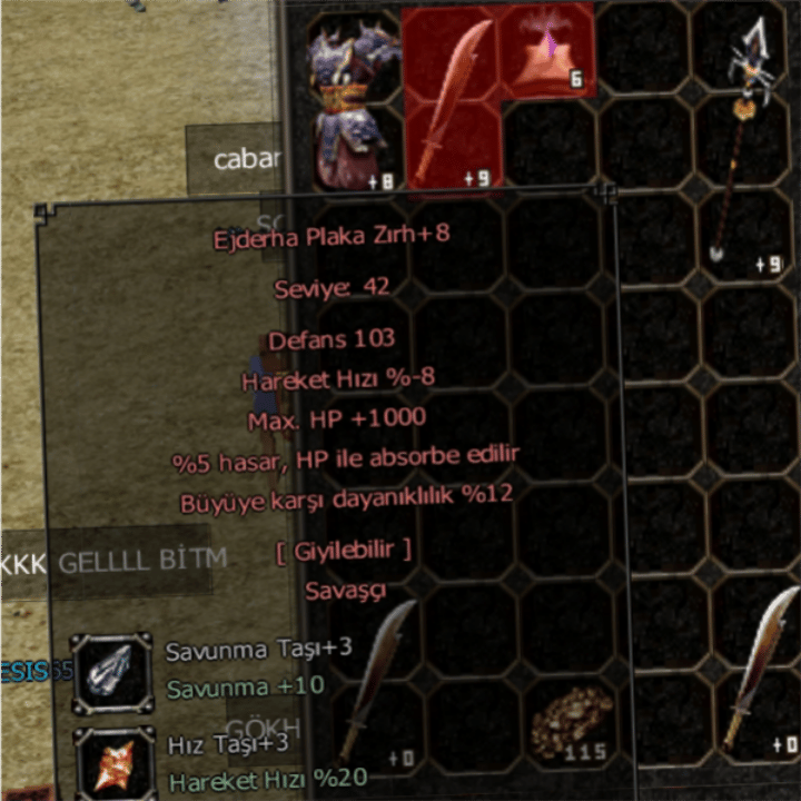 +8 EJDERHA PLAKA