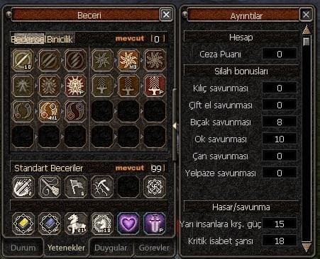 75 LV BEDENSEL TASTAMAM KURULU (DETAYLAR AÇIKLAMADA)
