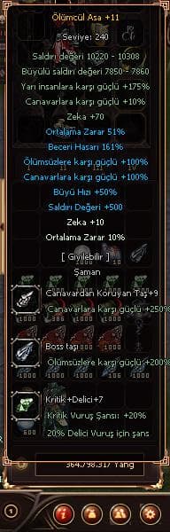 ölümcül +11 asa ec