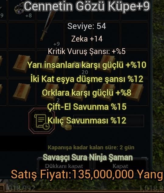 Cennet küpe