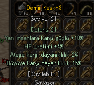15  Büyü 10 Yarı Demir kask