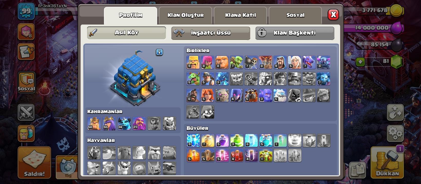 Hesap satılık e posta onaylı ciddi alıcılar pazarlık var