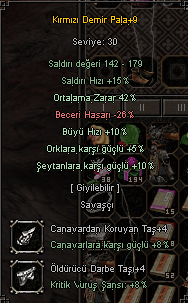 +9 KDP 42 ORT +4 TAŞLI