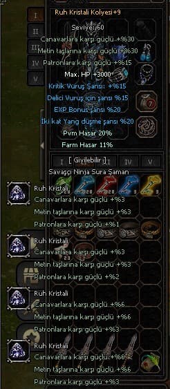 +9Ruh kolye