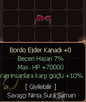 BORDO KANAT 2.5K H.O
