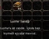 2DKDA TESLİM 22 LUSİFER SANDIĞI