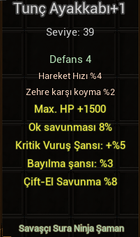 M VE PARCA ITEM ACIKLAMAYA BAK