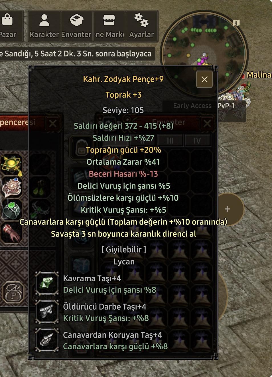 340 K HASARLI ŞAMPİYON 8 LYCAN SATILIR