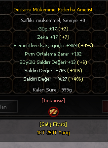 Destansı Mükemmel ejderha amasisi