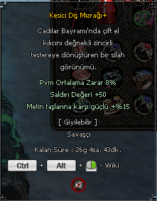750 K HASARLI KİN VE ÇELİK MEVCUT