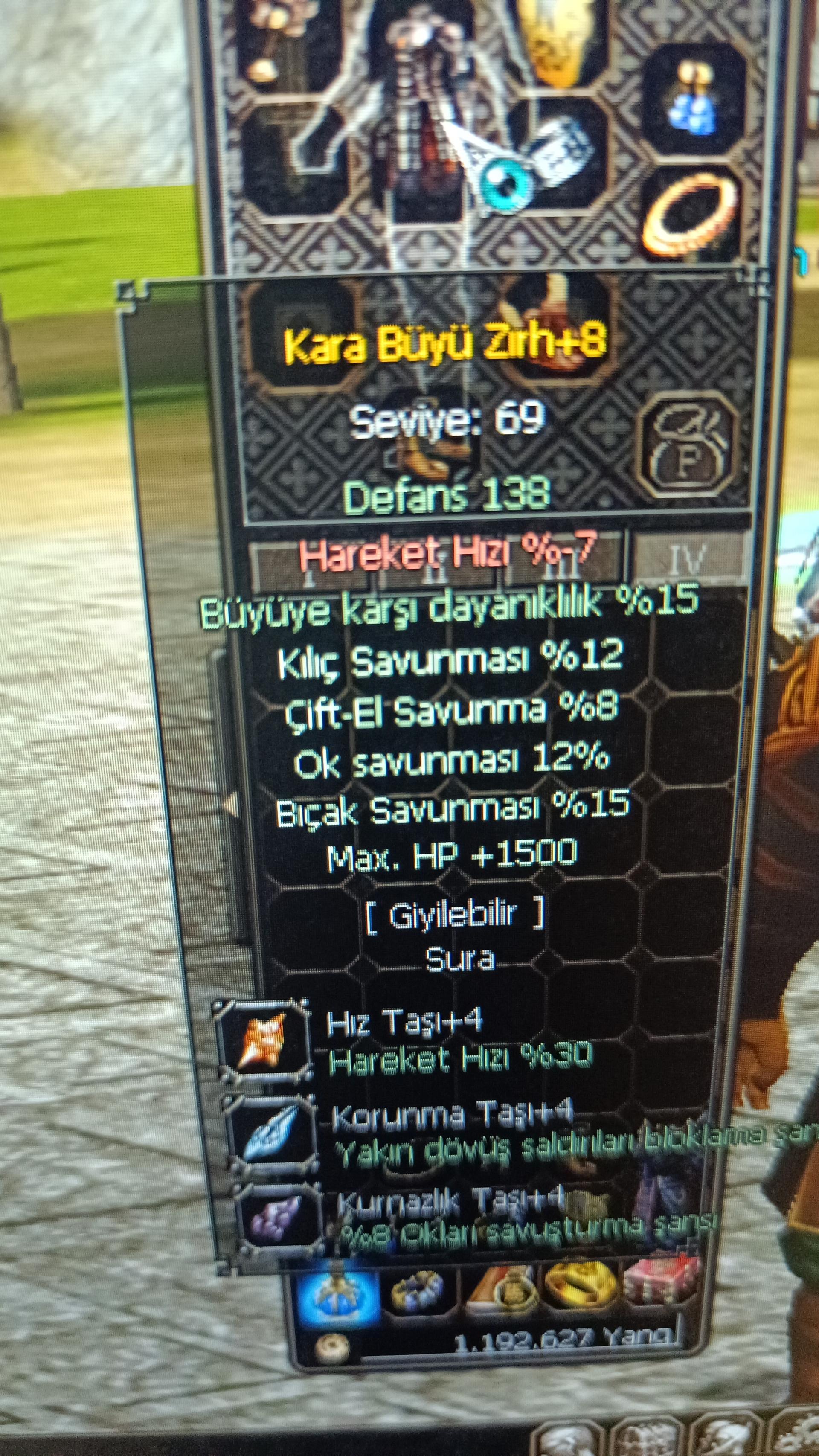 KARABÜYÜ ZIRH ELİT