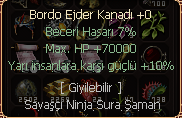 BORDO BERELİ KANATI HASTASINA :)