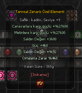KADİM ÖZEL AMETİST SİMYA +9 Full Oran