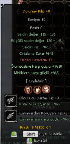 +8 DOLU TAŞLI 42 ORT
