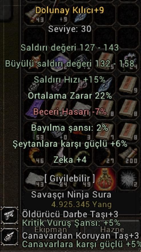 +9 22 Ort 4 zeka Dolunay