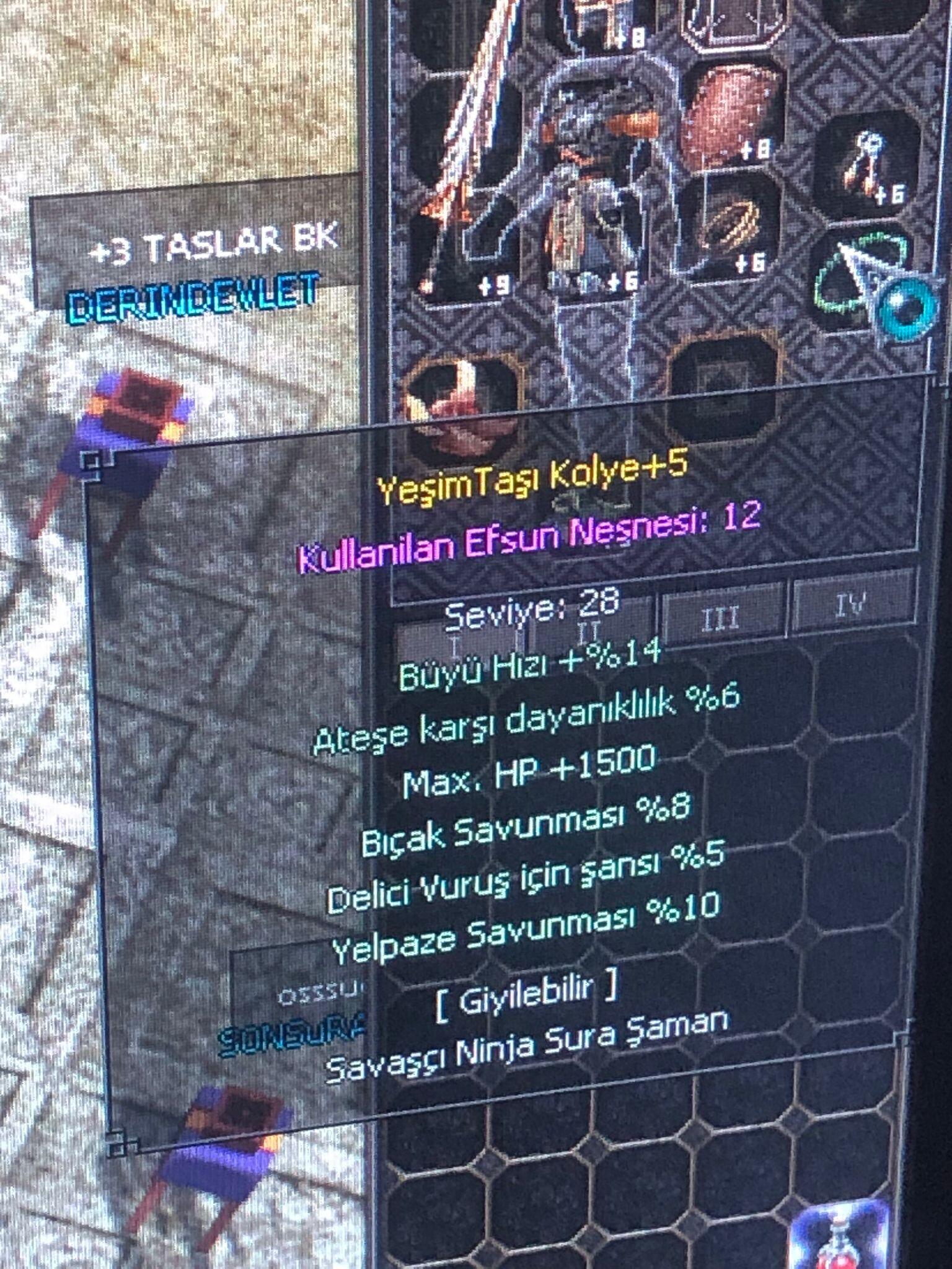 YEŞİMTAŞI 5 KOLYE SATILIR