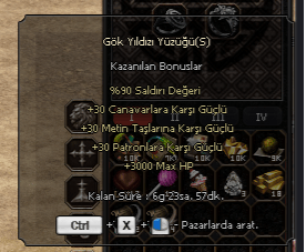 GÖK YILDIZI YÜZÜĞÜ ST /// T SATILIR PM HERŞEY SATILIR PM