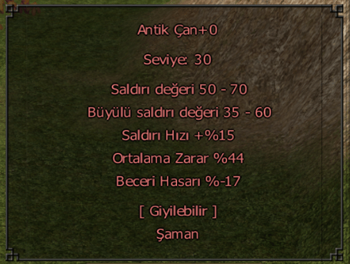 44 ORT ANTİK ÇAN