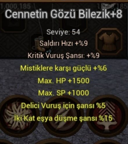 +8 CENNET BİLEZİK
