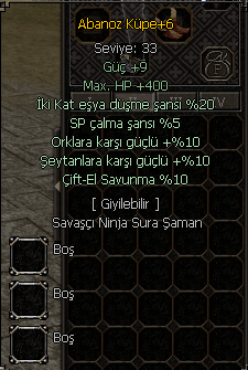 66 BEDO CANAVAR P + 65 ŞAMAN