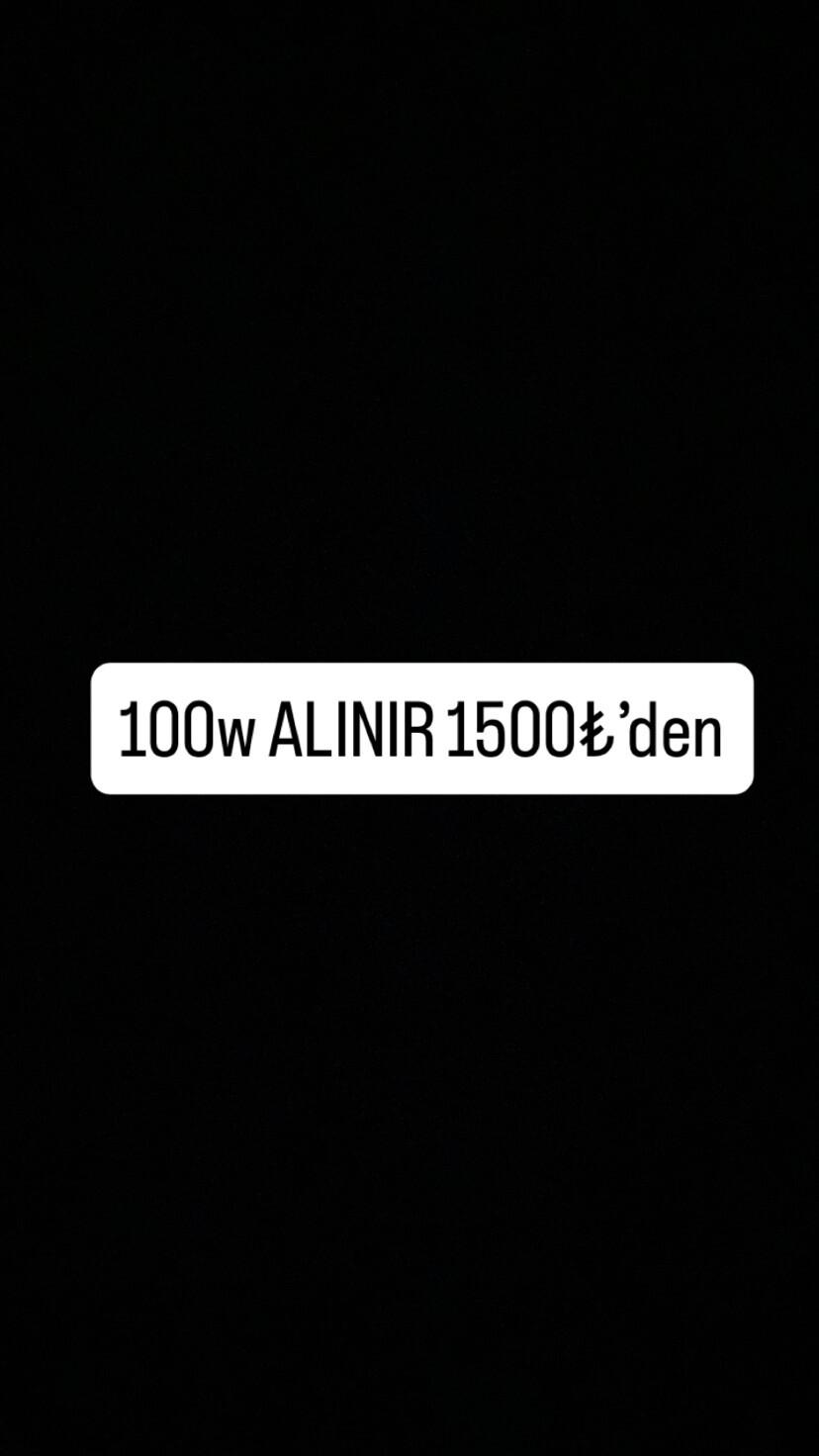 1500den 100w alınııırrr!!!