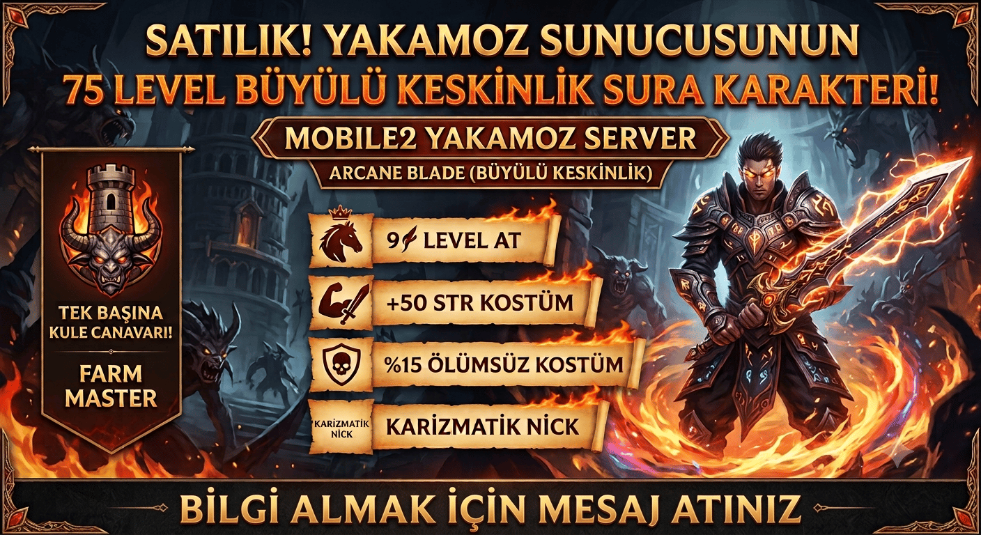 YAKAMOZ / 75 LEVEL KESKİNLİK SURA