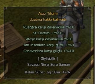 66  LVL HAVA G9 ÖFKE G1 ATASKER BİO BİTİK FULL İTEMLİ KIZIL CANAVARI