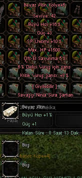 +6 Beyaz K. HP . Kritik Delicili
