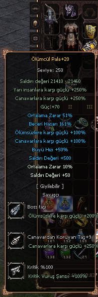 +20 PALALI 8.5 MİLYON HASAR VURAN SAVAŞÇI