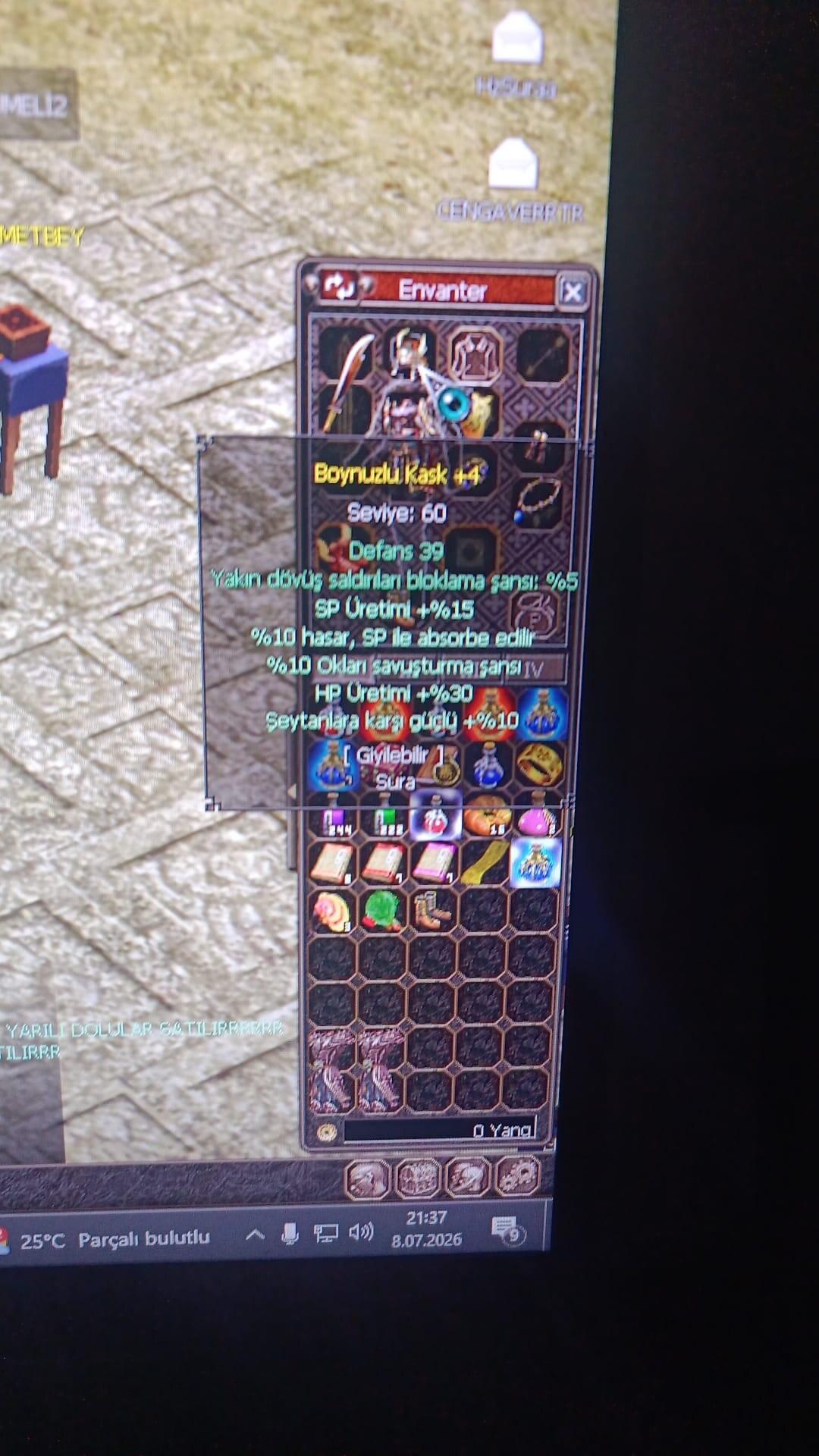 68 LVL BÜYÜLÜ SURA SKILLER P BİYO BİTİK CANAVAR P FARMLIK İTEMLER