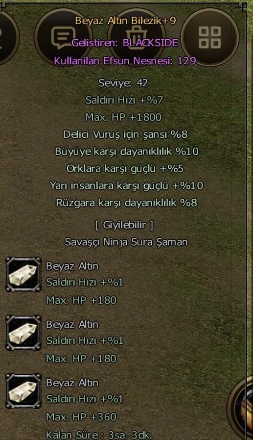 WSLİK SWDE TEK BEYAZ ALTIN BİLEZİK