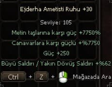 +30 ametist ruhu